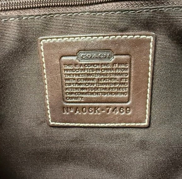 Coach Carly Legacy Shoulder Bag