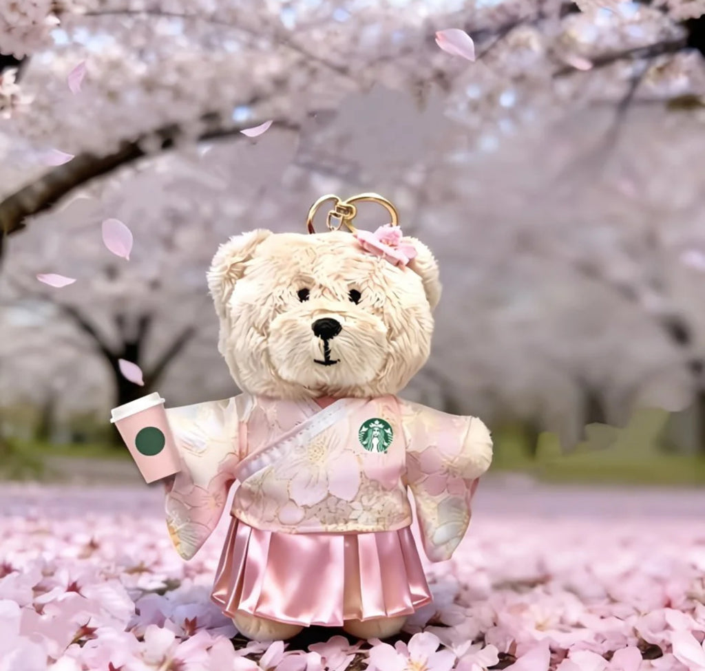 Starbucks China Exclusive Pink Bear Charm