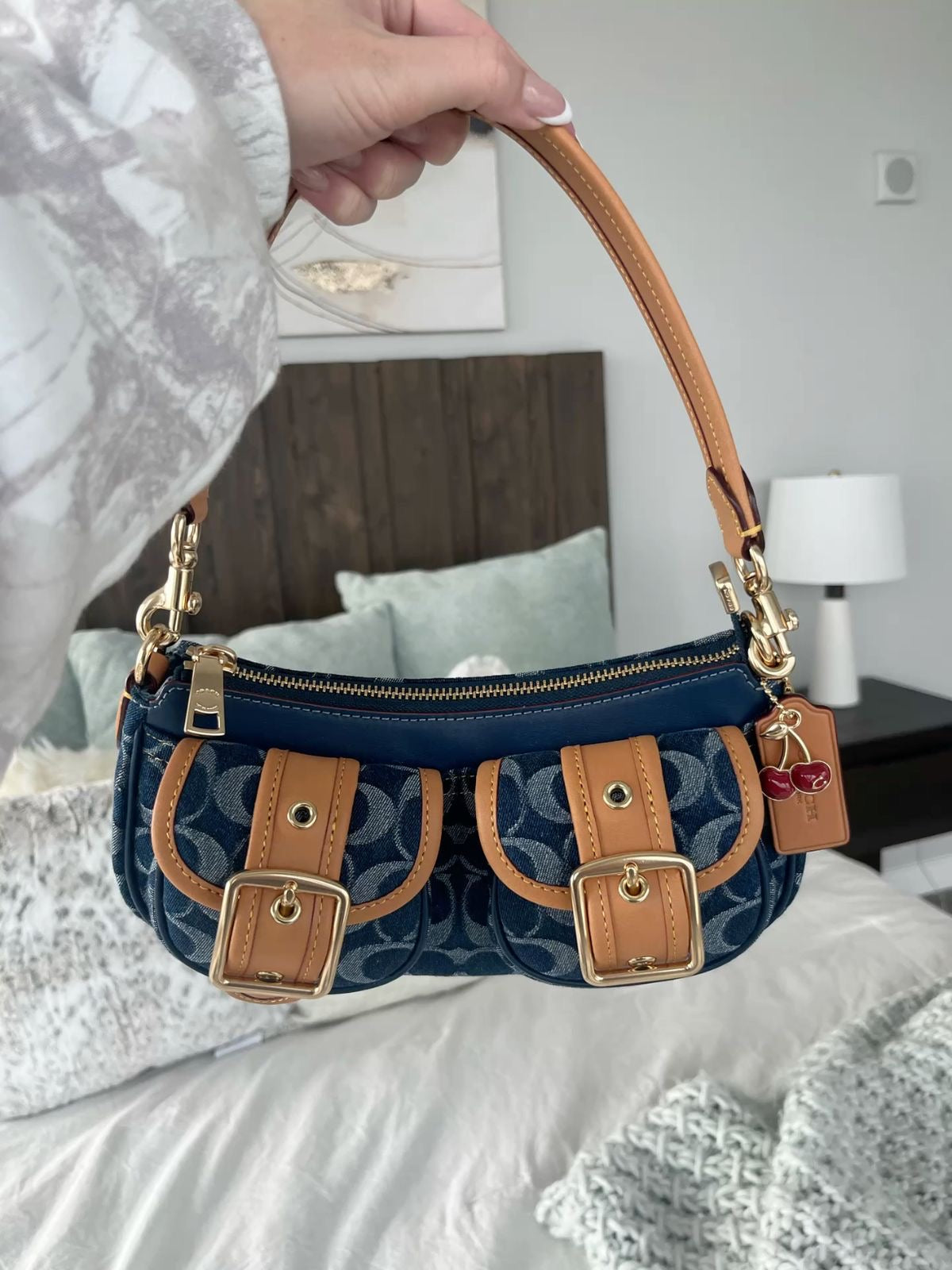 Coach Ashton Baguette Bag