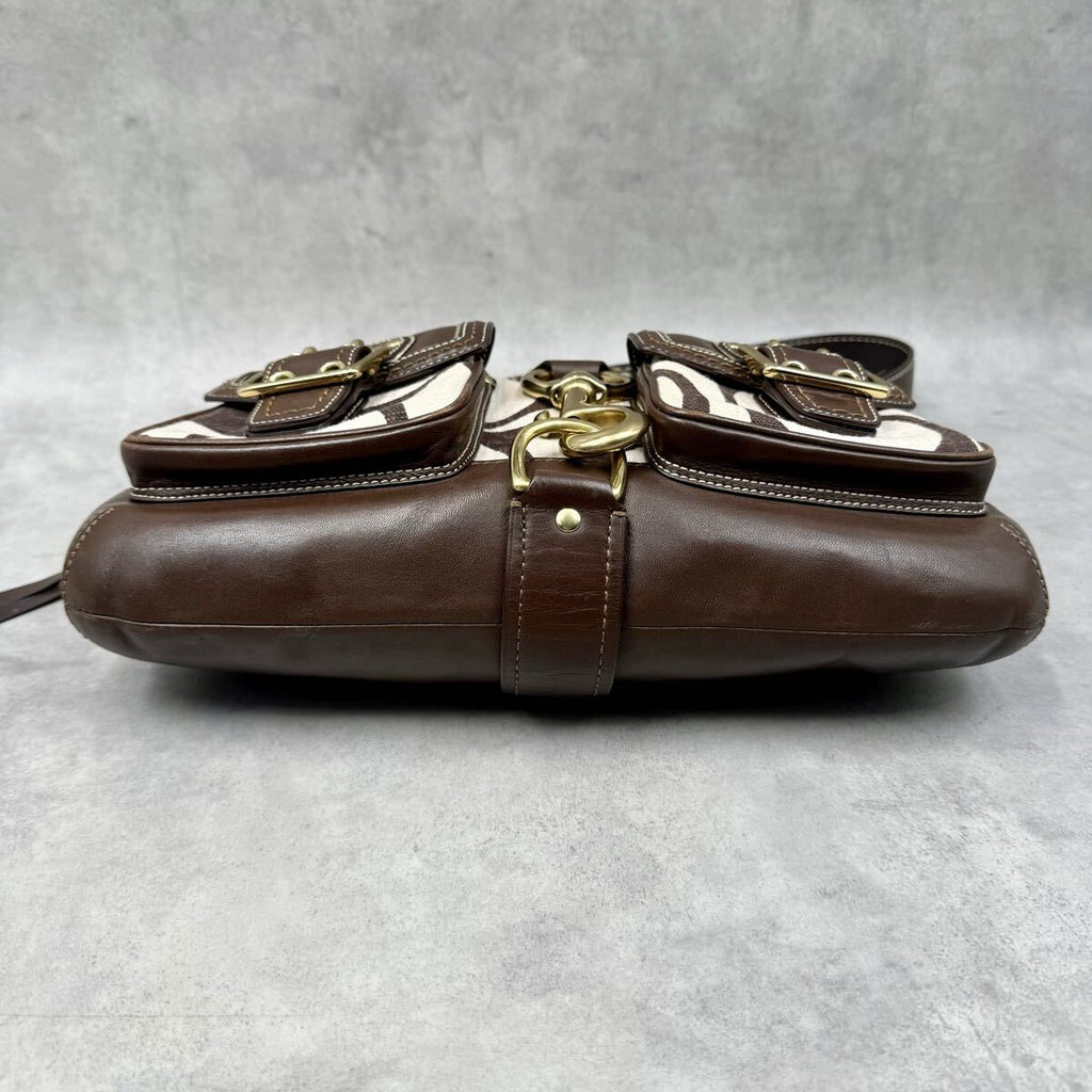 Coach Carly Legacy Shoulder Bag