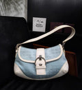 Coach Soho in baby blue