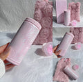 Starbucks China Exclusive Mini Stainless Steel Cup + a 3D Rose tulle pouch and matching rose phone air-cushion grip stand
