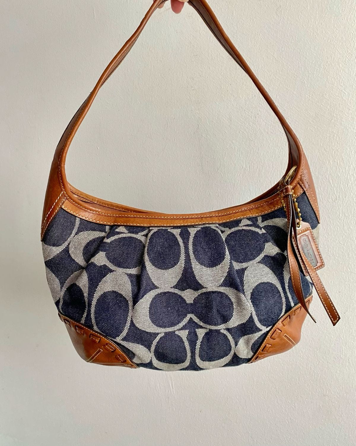2000s Rare Coach Mini Ergo Shoulder Bag
