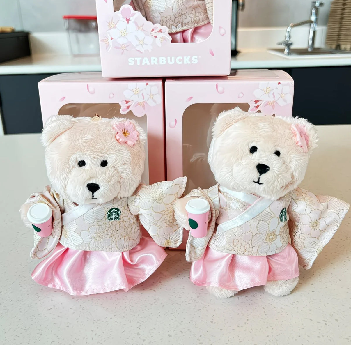 Starbucks China Exclusive Pink Bear Charm